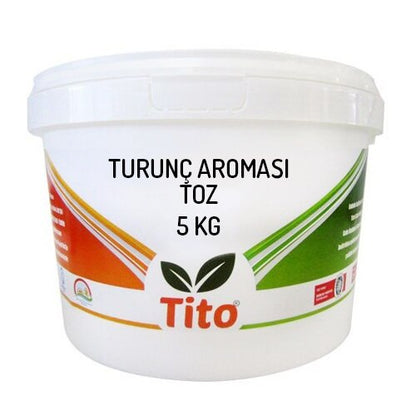 Tito Polvere Aroma Arancia Amara [Solubile In Acqua] 5 kg