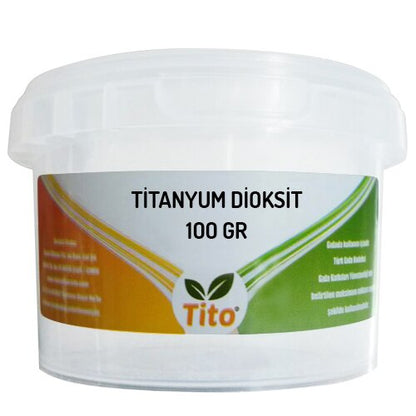 टिटो टाइटेनियम डाइऑक्साइड E171 100 g