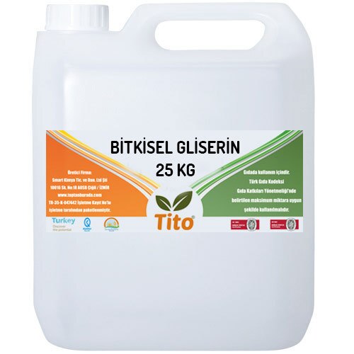 Tito Glicerina Vegetale VG (Glicerina Vegetale) E422 25 kg