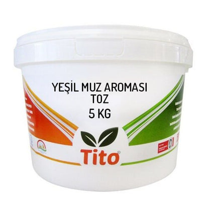 Tito Powder Green Banana Flavor [Water Soluble] 5 kg