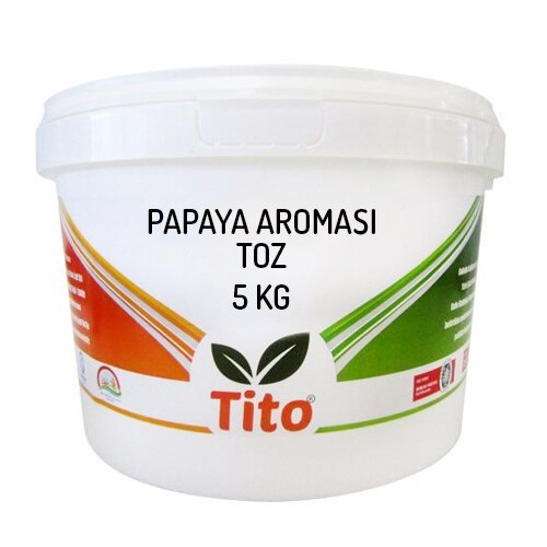 Tito Powdered Papaya Aroma [Water Soluble] 5 kg