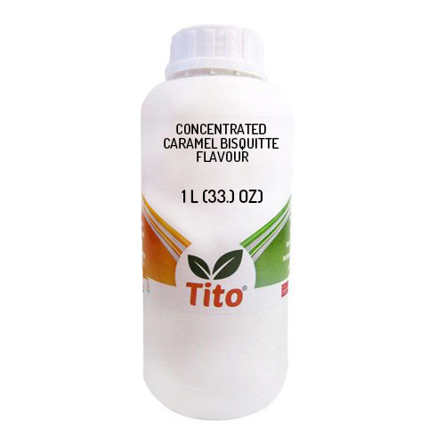 Tito Concentrated Caramel Bisquitte Flavour 1 L