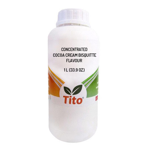 Tito Concentrated Cocoa Cream Bisquitte Flavour 1 L