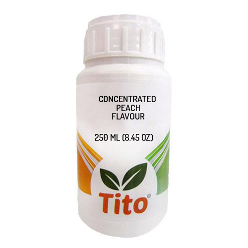 Tito Concentrated Peach Flavour 250 ml