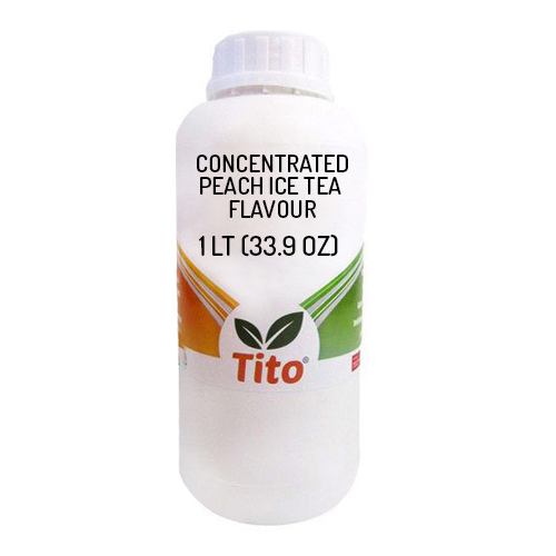 Tito Concentrated Peach Ice Tea Flavour 1 L