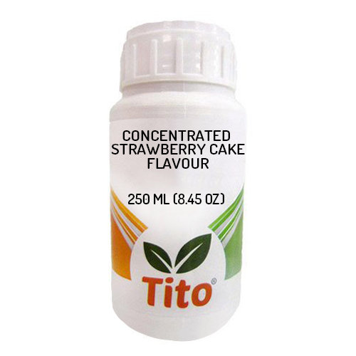 Tito Concentrated Strawberry Cake Flavour 250 ml