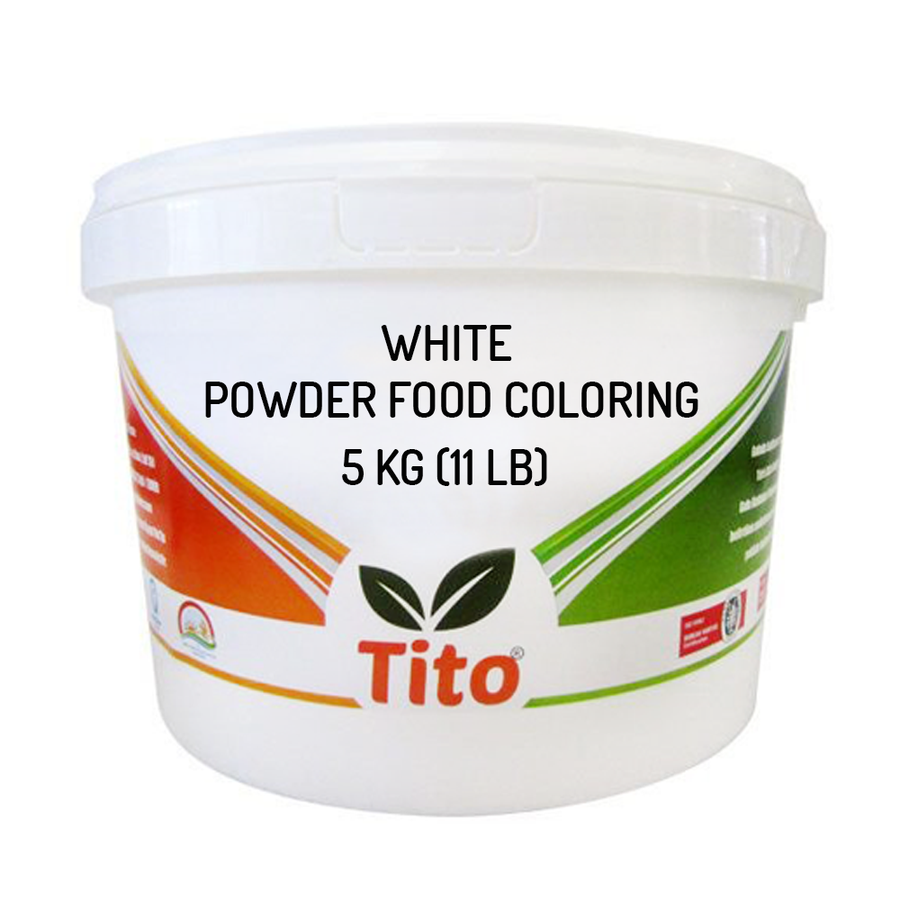 Tito White Powder Food Coloring 5 kg