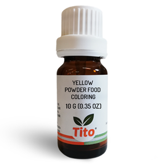 Tito Yellow Powder Food Coloring 10 g